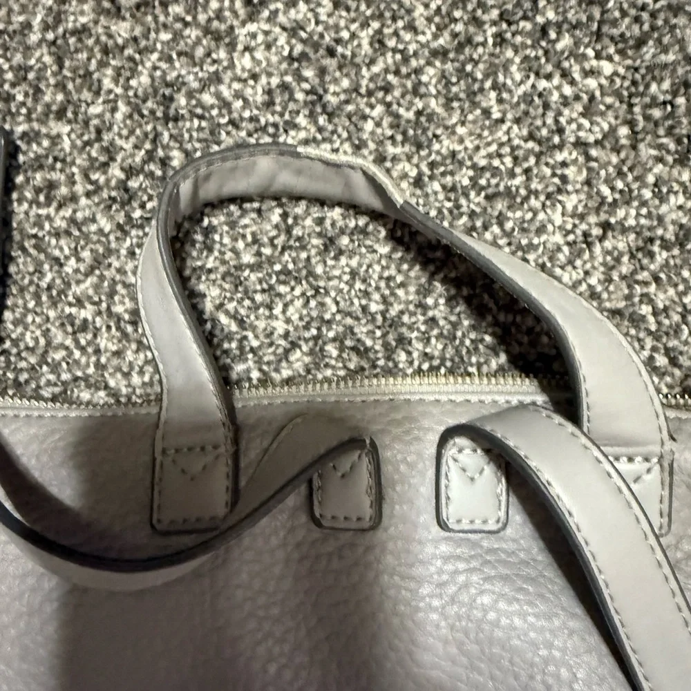 Fiorelli faux leather Gray Textured/pebbled Backpack - see all pictures!